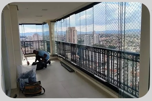 Tela de proteção para Sacada SP