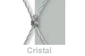Rede de proteção cor cristal