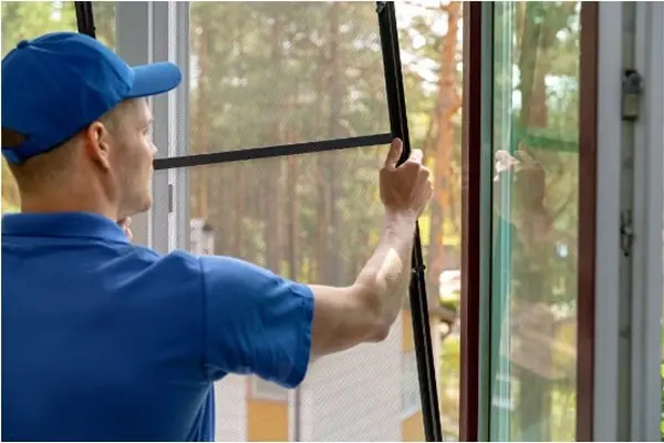 Tela de proteção instalada em Santana de Paranaíba